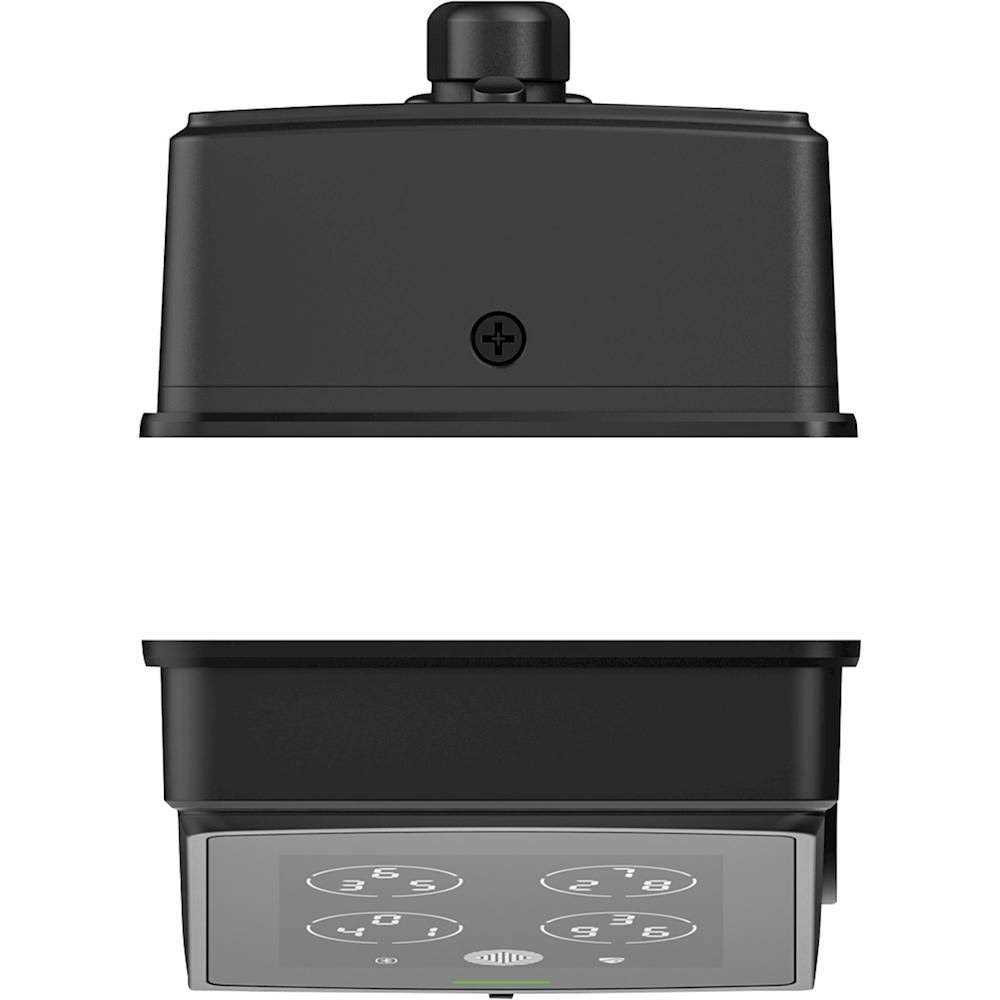 Lockly Flex Touch Satin Nickel Single-Cylinder Bluetooth Mobile App Controlled Deadbolt Lock with Biometric 3D Fingerprint - MT - Mrs Treak