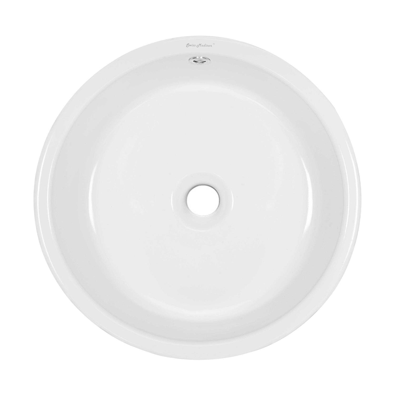 Swiss Madison Monaco Round Vessel Sink - MT - Mrs Treak