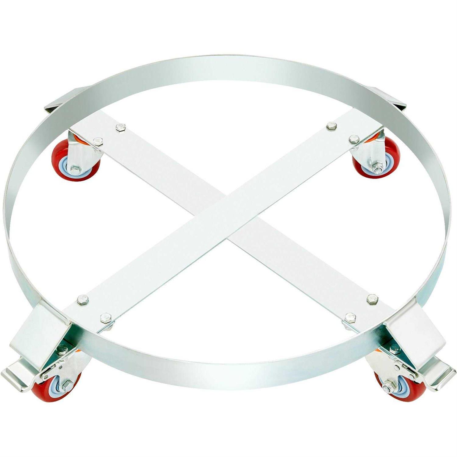 VEVOR 55 Gallon Heavy Duty Drum Dolly Load Capacity Barrel Dolly Cart Drum Caddy - MT - Mrs Treak