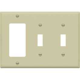 Pass & Seymour Trademaster Jumbo 3-Gang Decorator Wall Plate TPJ263 - MT - Mrs Treak