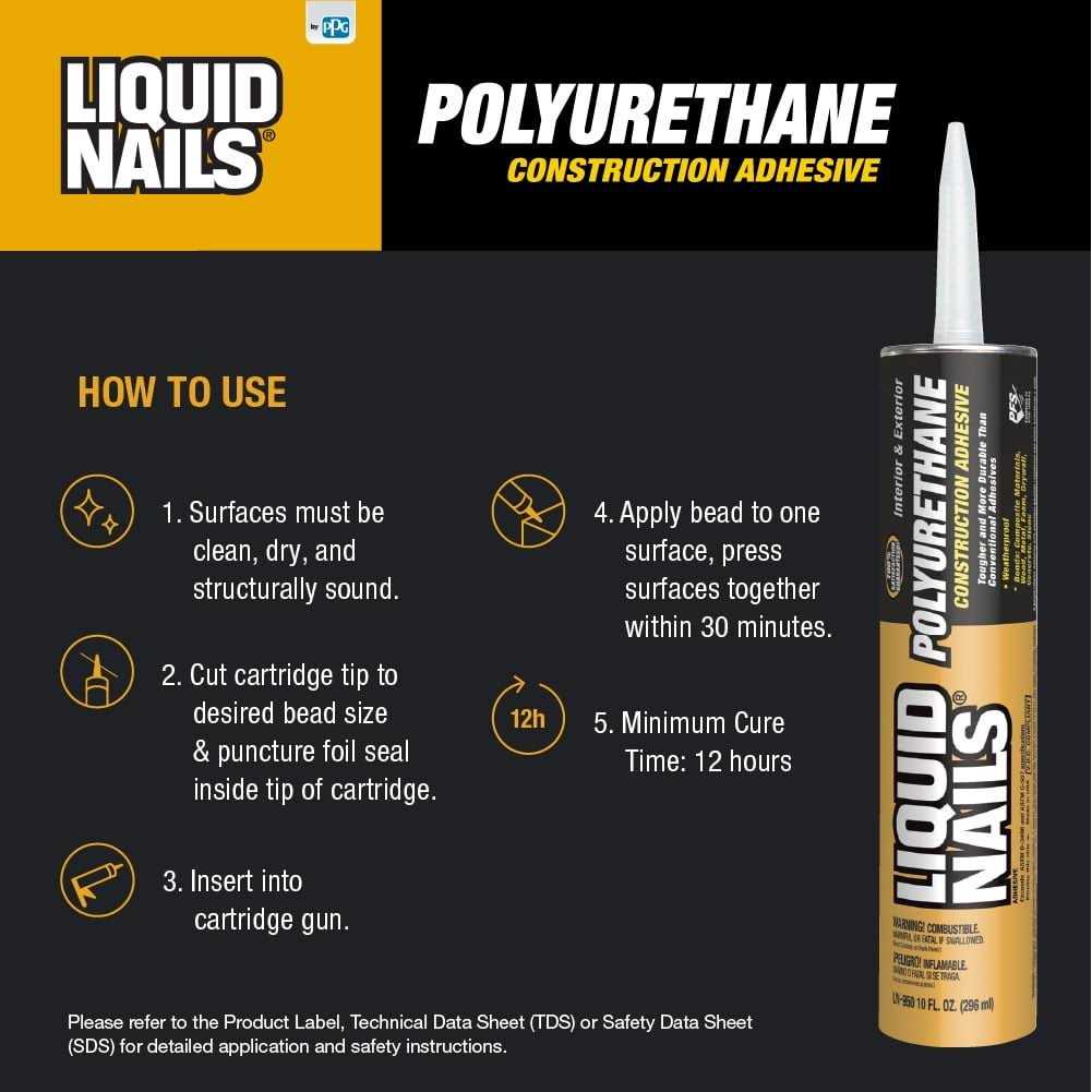 Liquid Nails Paneling Molding Adhesive - MT - Mrs Treak