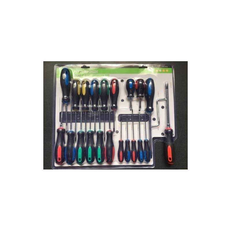 Pittsburgh 22 in. Long Reach Screwdriver Set - MT - Mrs Treak