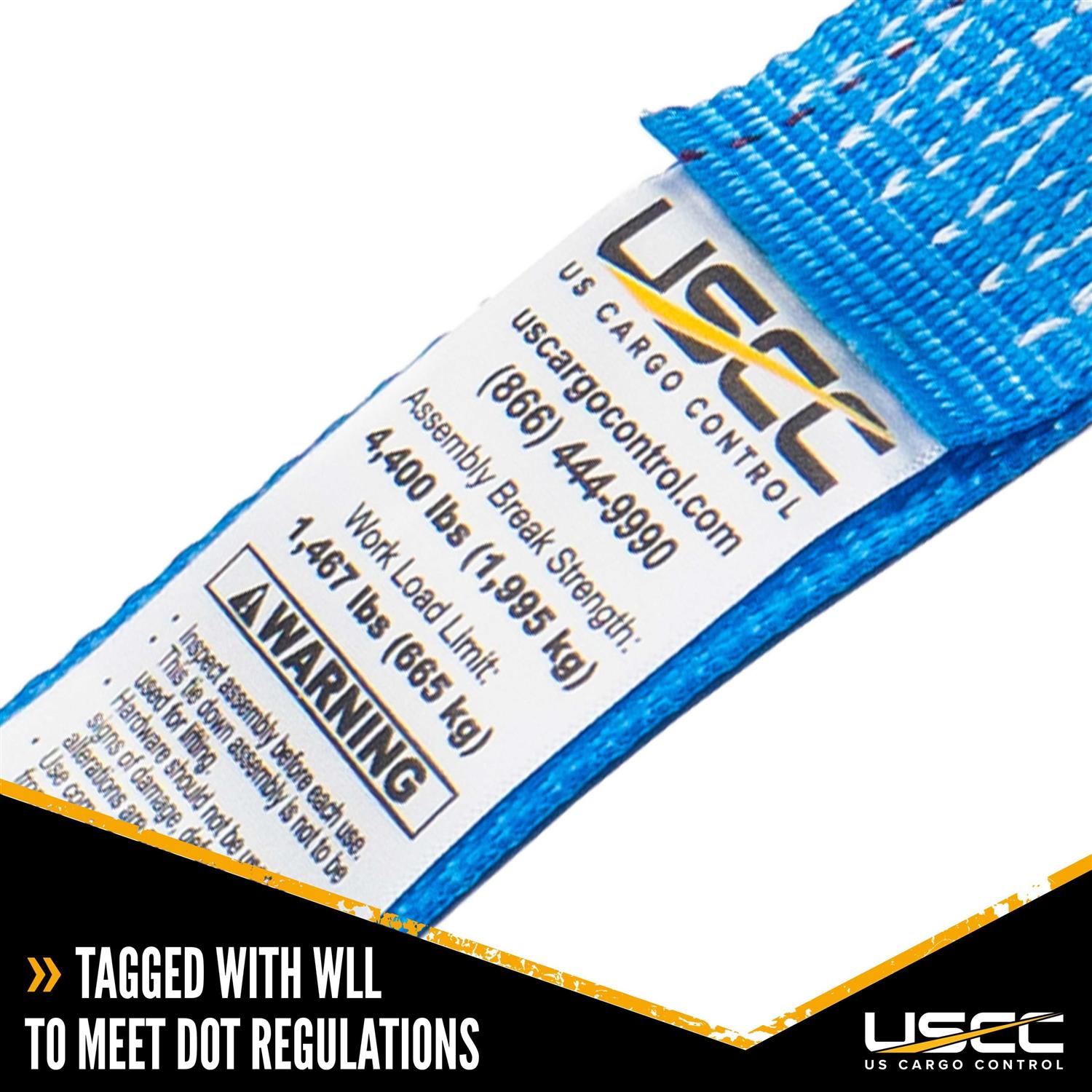 Us Cargo Control 2 x E Track Ratchet Fittings - MT - Mrs Treak