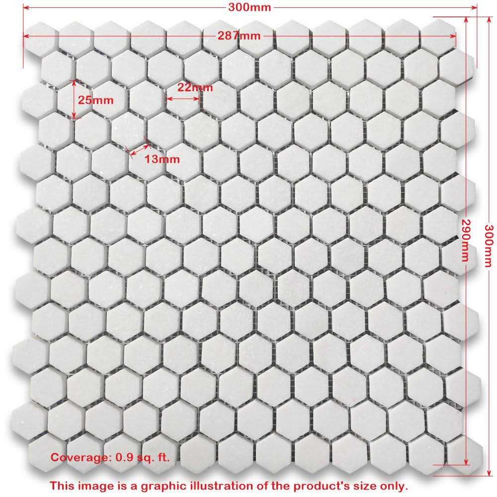 Marble Octagon and DOT Moasic Floor Use Wall Tile ES Stone - MT - Mrs Treak