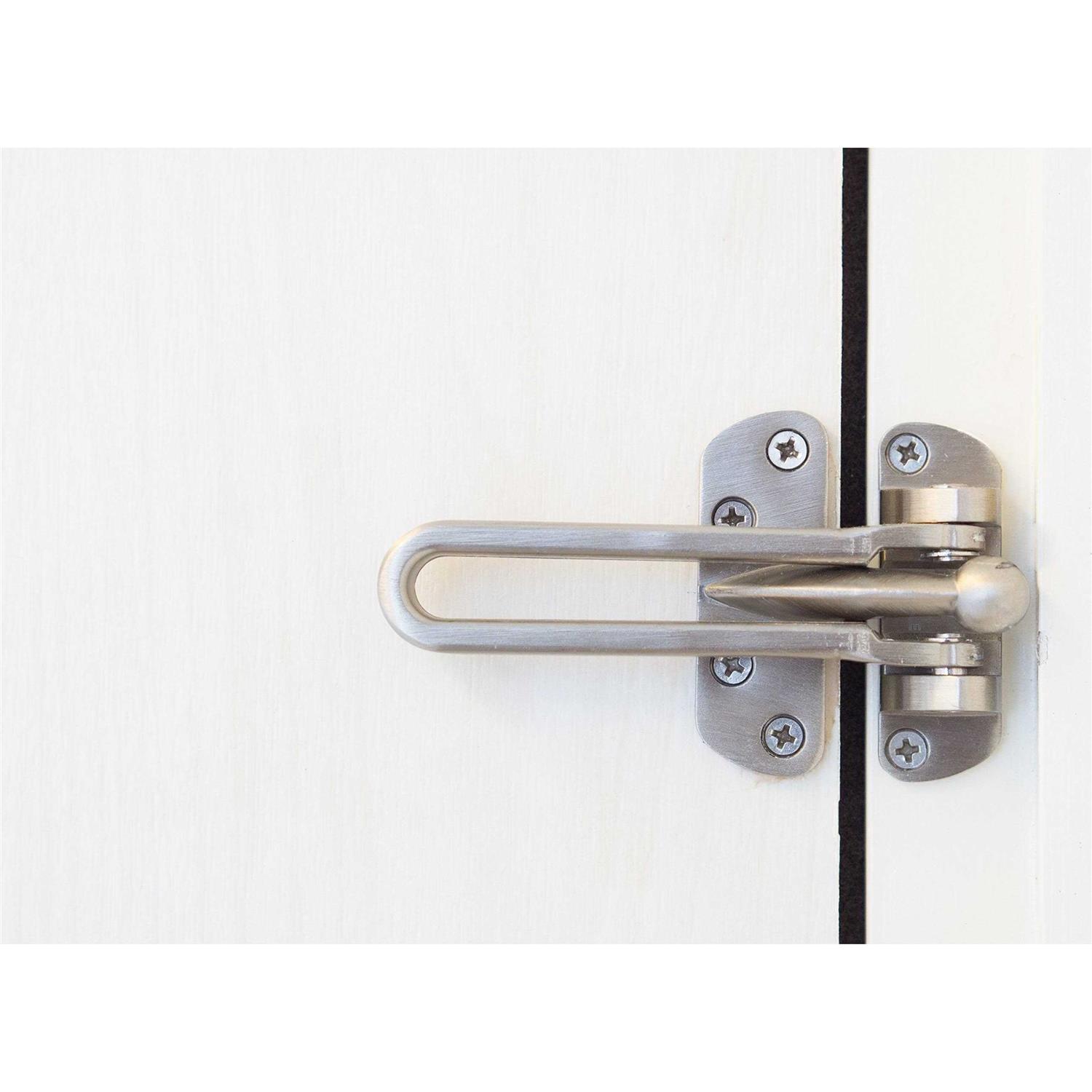 National Hardware Door Security Guard Brass - MT - Mrs Treak