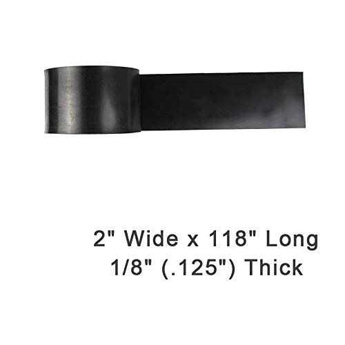 Nabowan Solid Rubber Sheets,Strips,Rolls 18 Thick X 12 Wide X Long - MT - Mrs Treak