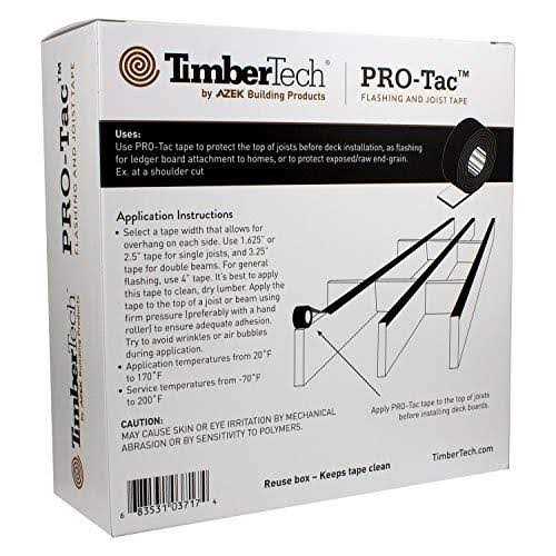 TimberTech Pro-Tac Deck Flashing Joist Tape - MT - Mrs Treak
