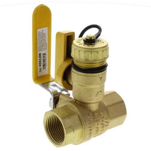 Webstone Brass w/Drain,3-Way,IPSxHose,1/2 in 40612 - MT - Mrs Treak