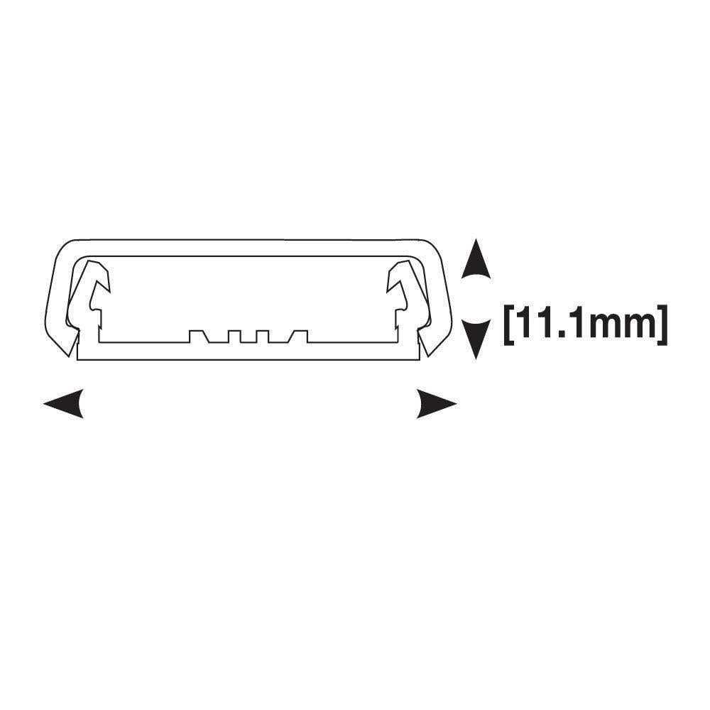 Wiremold V2010A2 Entrance End Fitting - MT - Mrs Treak