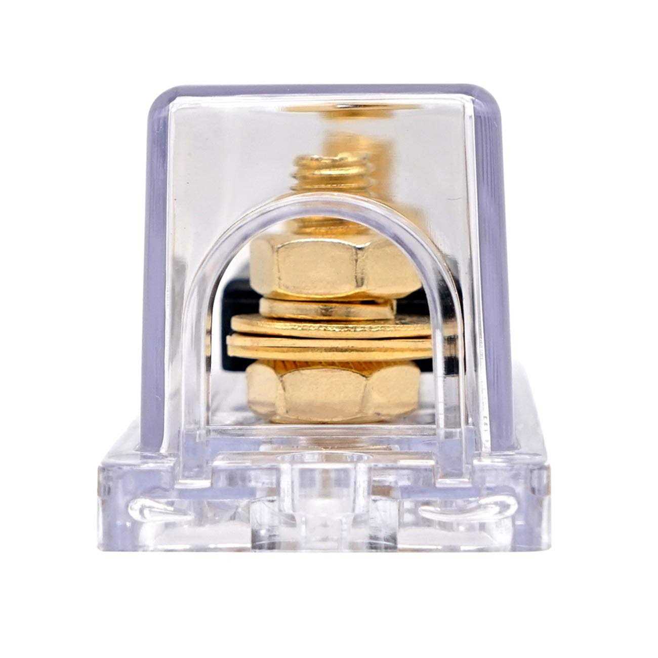 Topstronggear Solid Brass 024 Gauge Anl Fuse Holder - MT - Mrs Treak