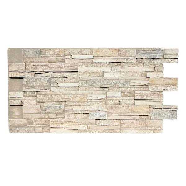 TRITAN BP Stack Stone Interlocking Siding Panel Finished - MT - Mrs Treak