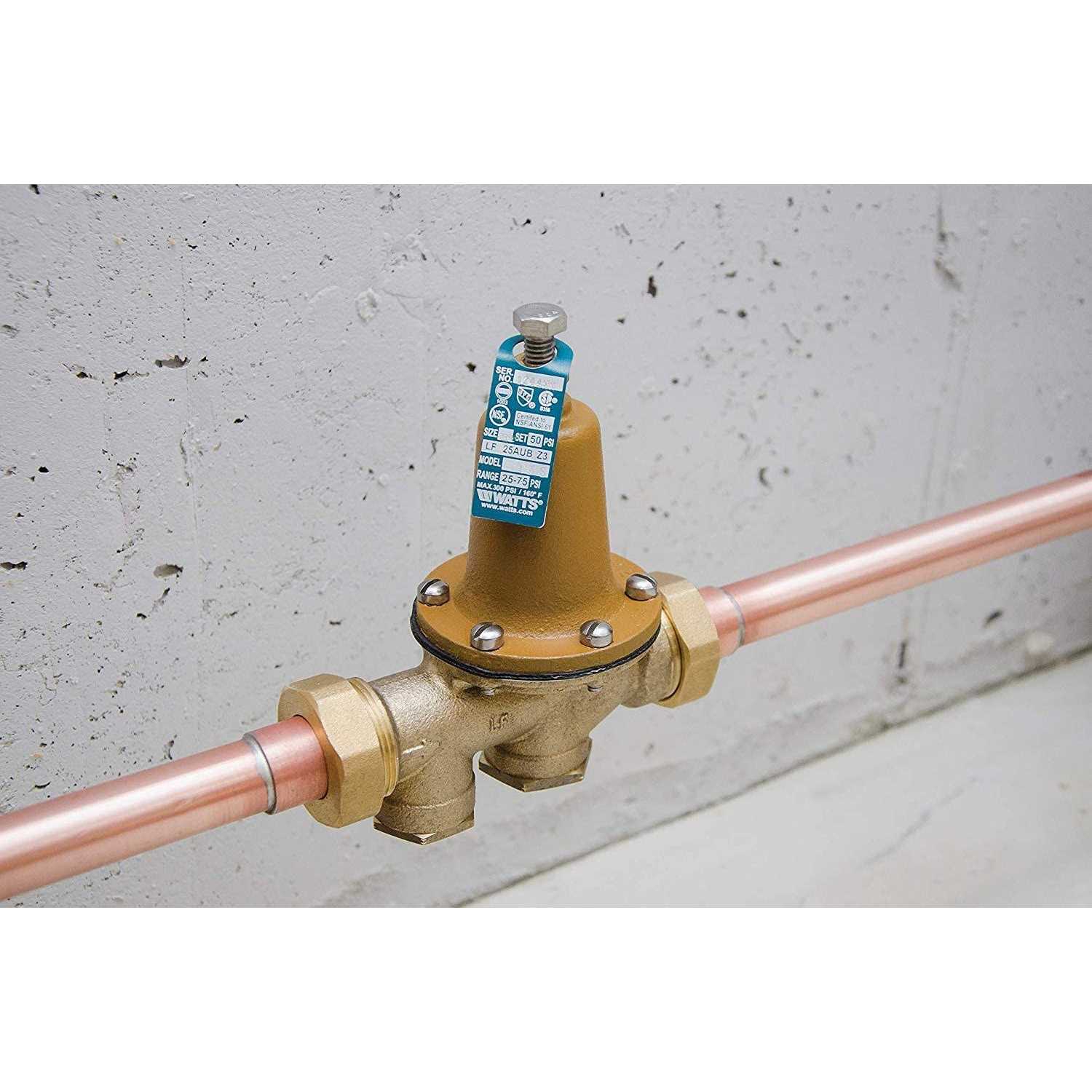 Watts LF N55BUM1 Water Pressure Reducing Valve - MT - Mrs Treak