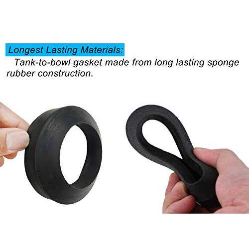 Universal Toilet Seat Hinge Bolts, Waterproof Stainless And Rubber - MT - Mrs Treak