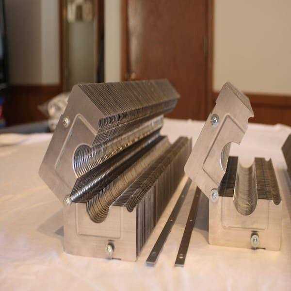 FabTek Logic Fin Clamp Baseboard Element for 1 in. Copper Baseboard Piping 2 ft. Section - MT - Mrs Treak