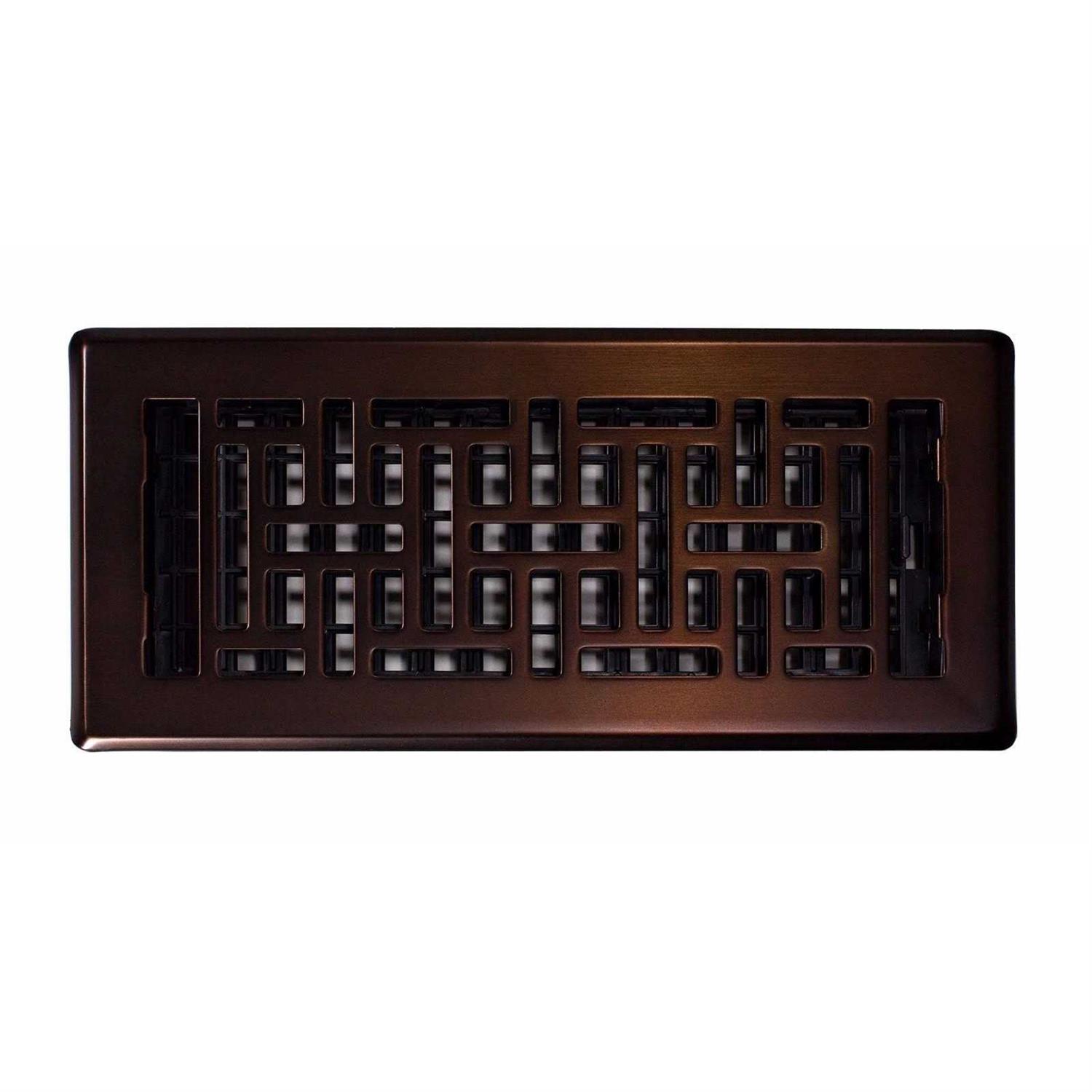 Decor Grates AJH410-NKL Floor Register - MT - Mrs Treak
