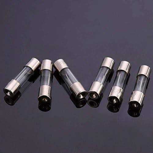 SIXQJZML 10 Pack Fast-Blow Fuse 125V Glass Fuses 0.2 x 0.78 Inch / 5 x 20 mm - MT - Mrs Treak