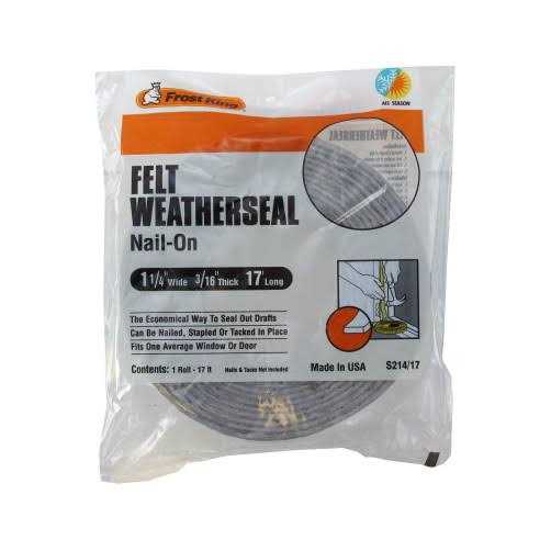 Frost King Rws5 Removable Weatherstrip - MT - Mrs Treak