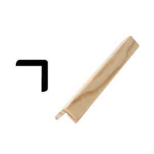 Woodgrain Millwork 11/16 in. x 96 in. Pine Primed Finger-Jointed S4S Moulding Board - MT - Mrs Treak