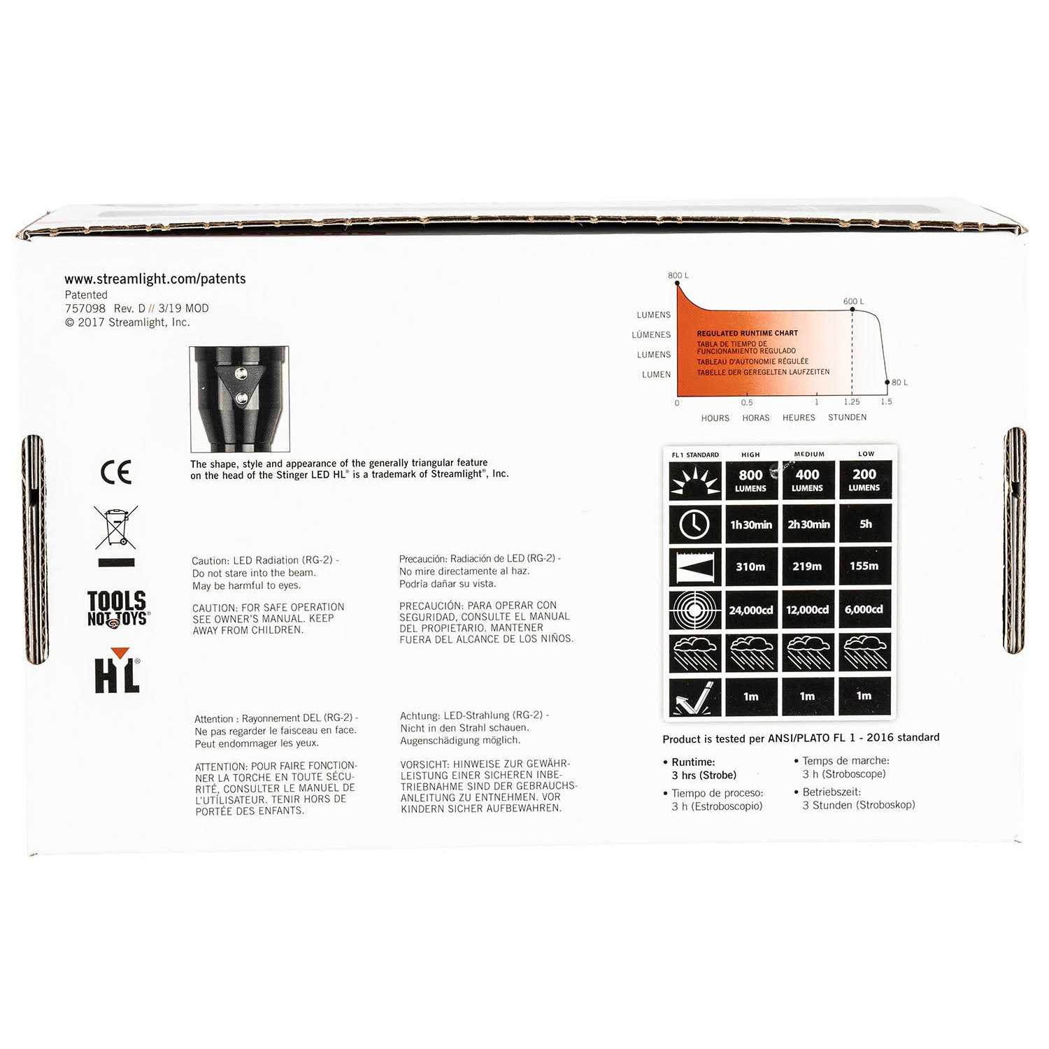 Streamlight Stinger LED Flashlight - MT - Mrs Treak