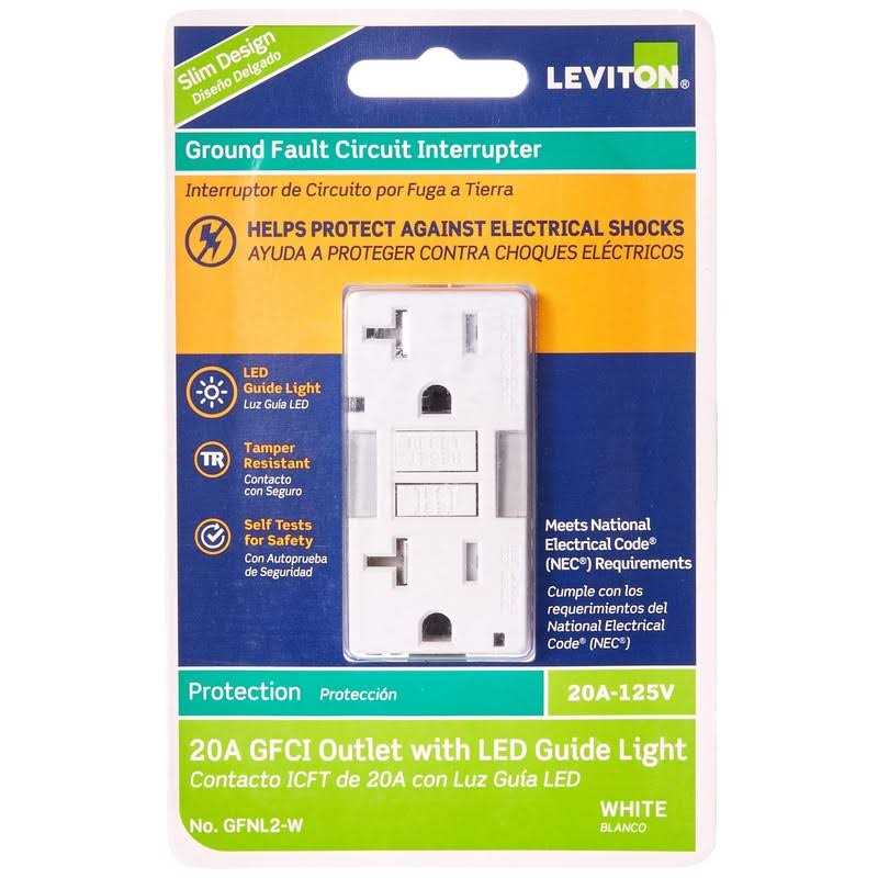 Leviton SmartlockPro GFCI Outlet GFNL1-W - MT - Mrs Treak