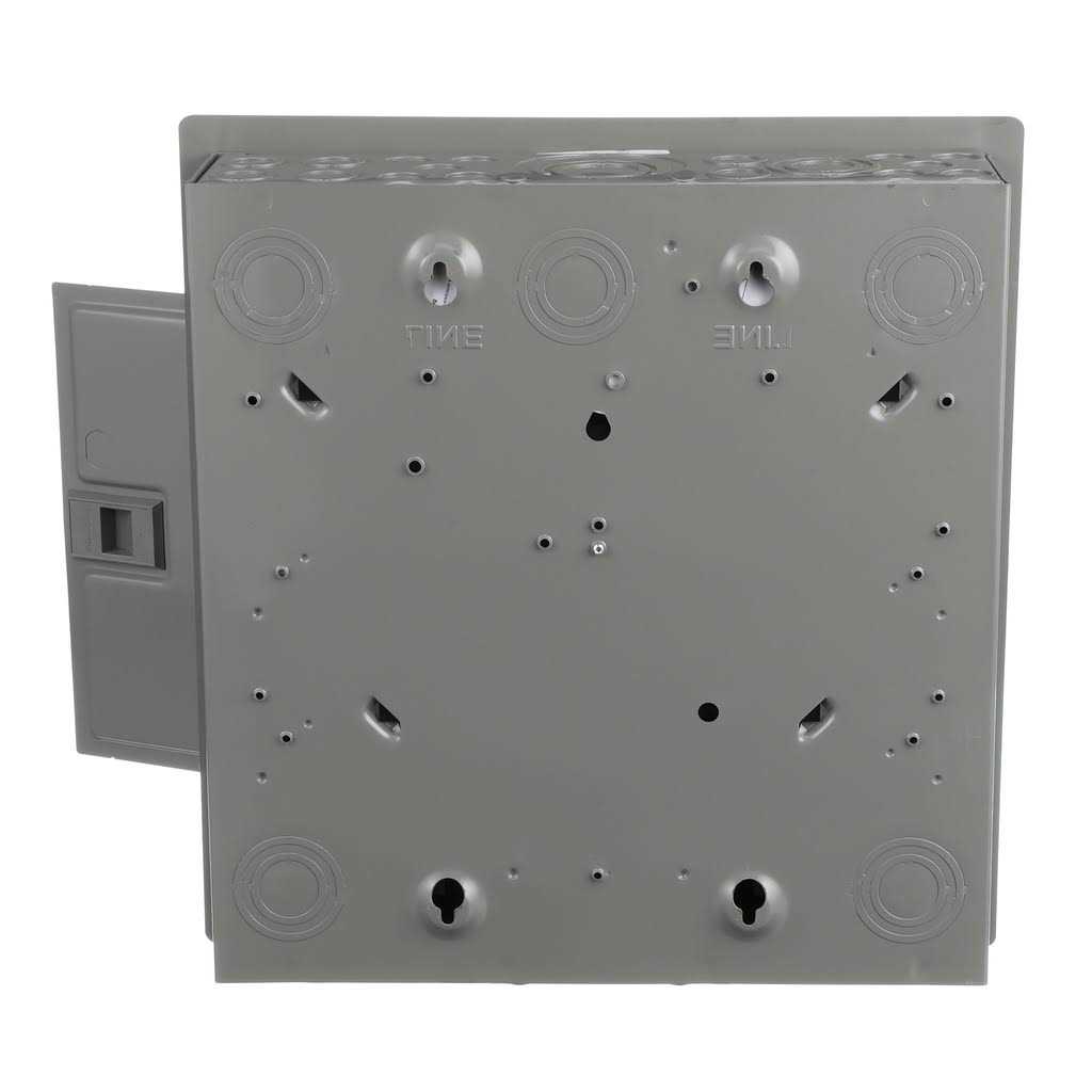 Square D Homeline 100-Amp 20-Spaces 40-Circuit Main Breaker Plug-On Neutral Load Center HOM2040M100PQCVP - MT - Mrs Treak