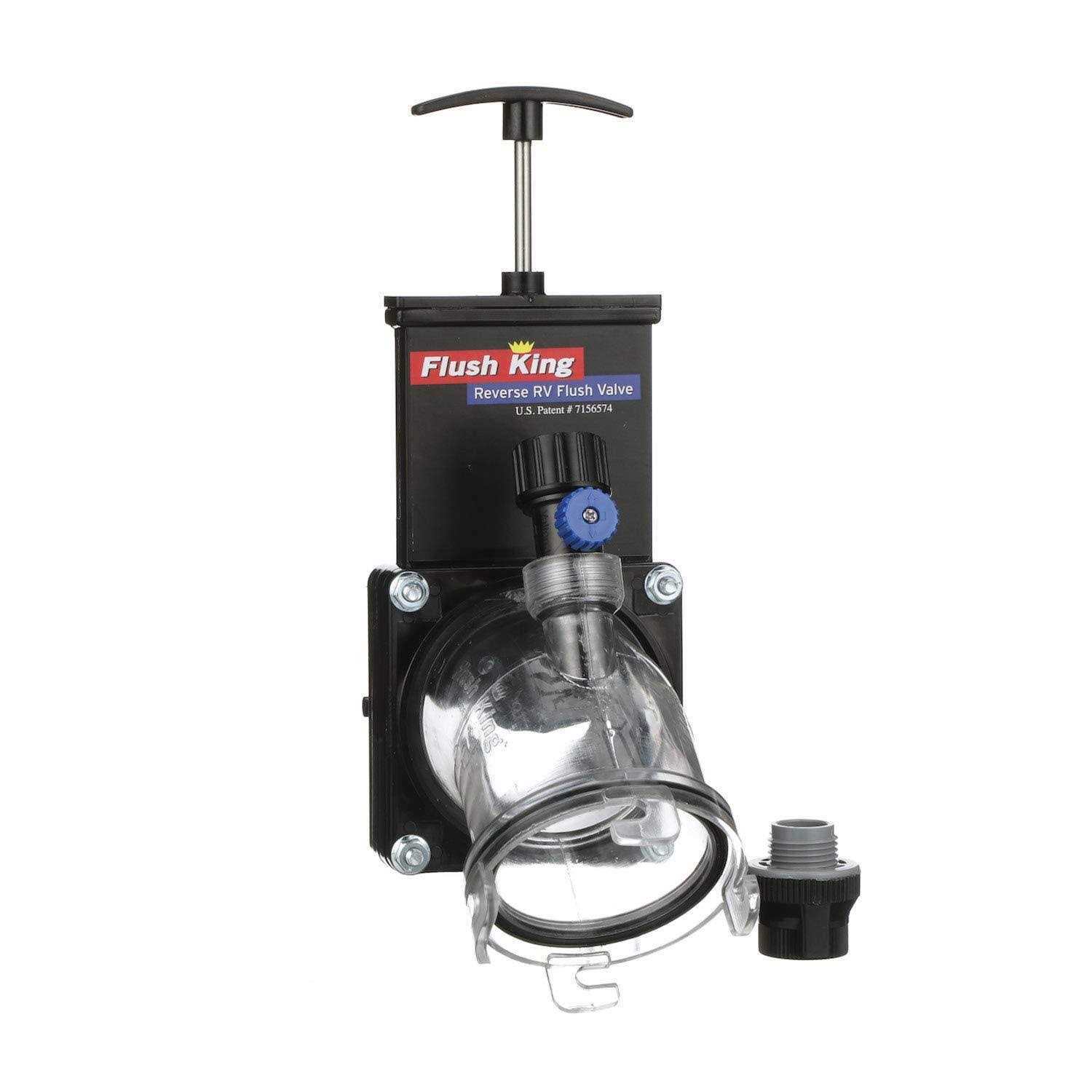 Valterra Flush King Reverse RV Flush Valve F02-4350 - MT - Mrs Treak