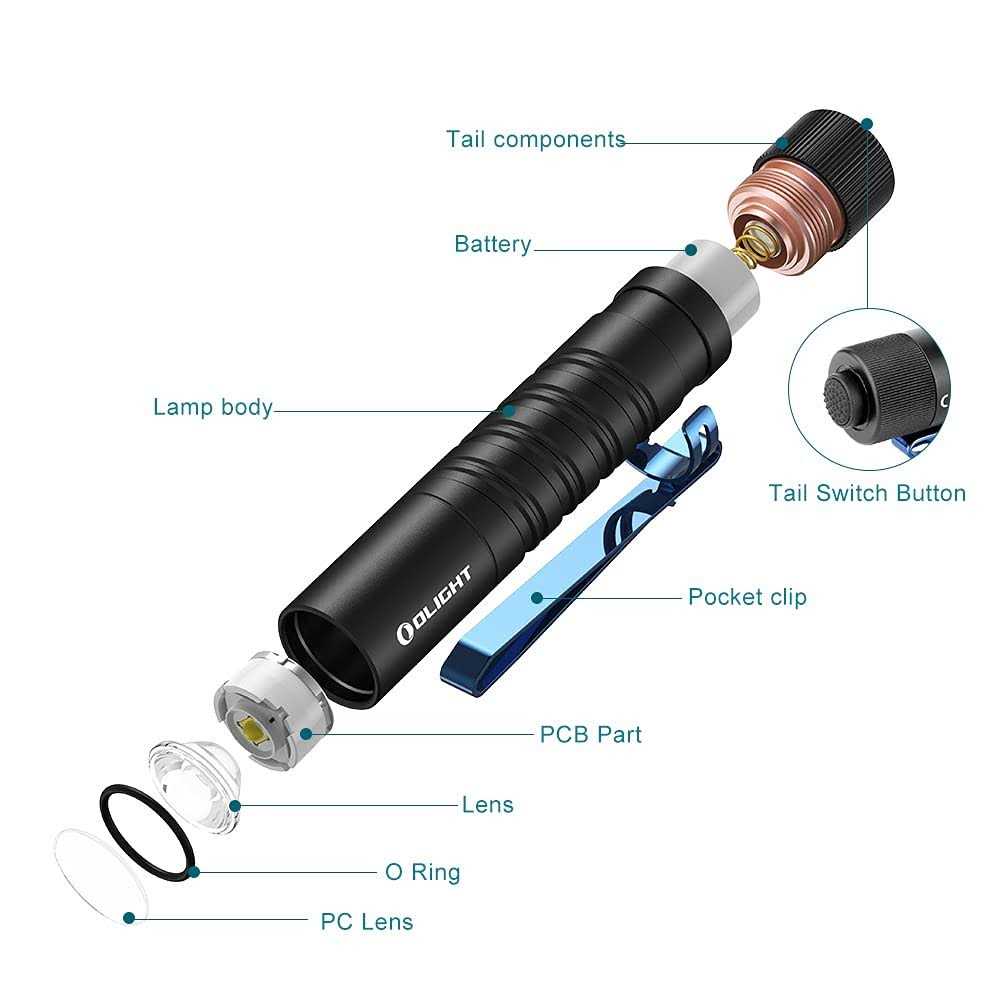 Olight i5R EOS Flashlight - MT - Mrs Treak