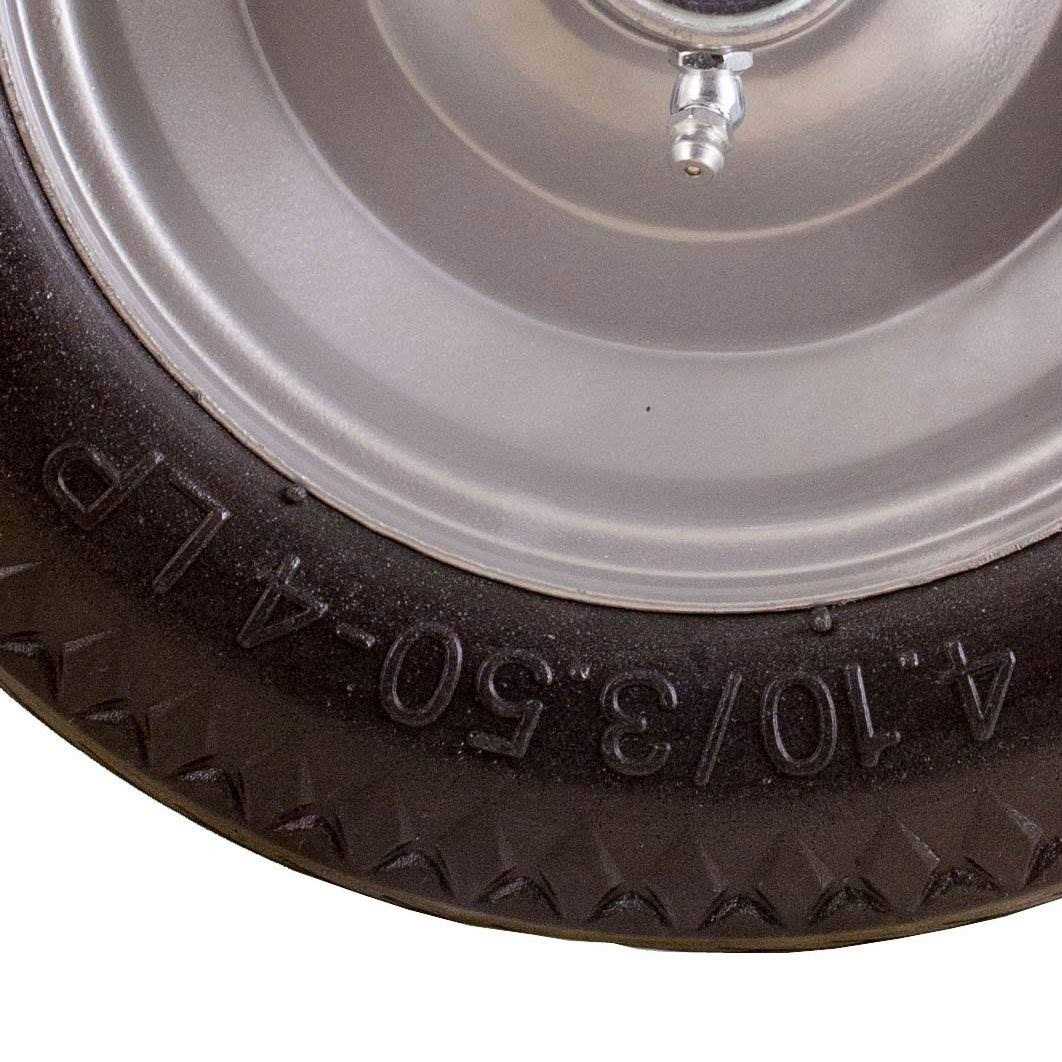 Marathon 10Inch Flat-Free Tire on Steel Wheel — 3.00-4 Tire 30070-NTE - MT - Mrs Treak