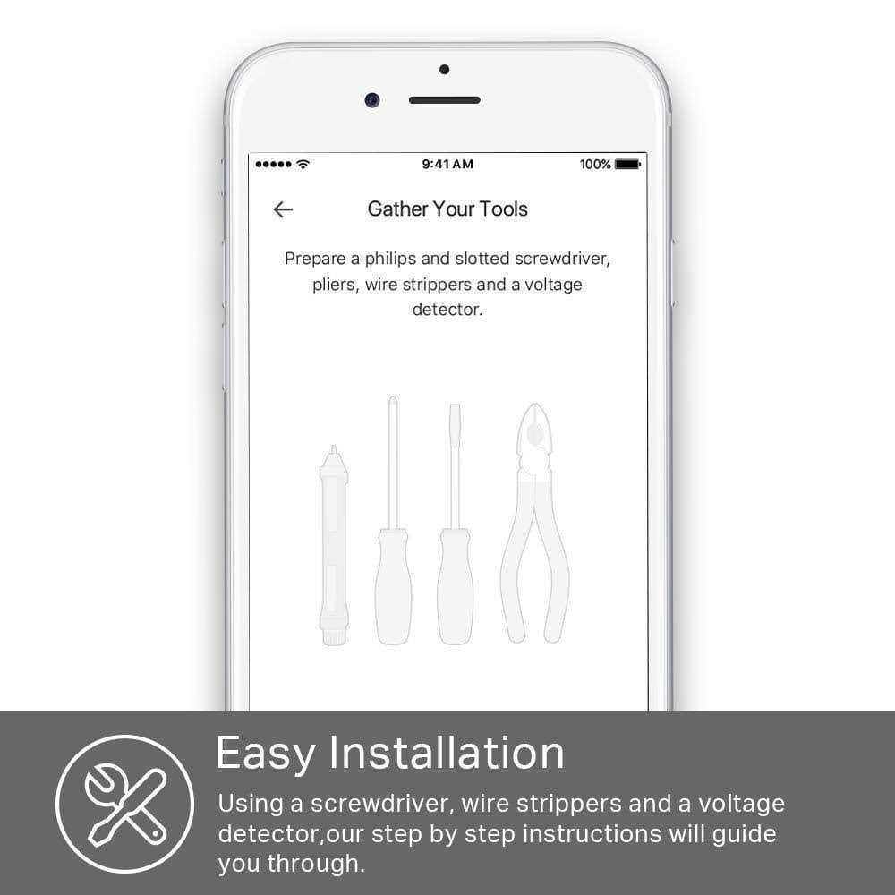 TP-Link Kasa Wi-Fi Smart Dimmer Light Switch Plus Motion&Ambient KS220M - MT - Mrs Treak