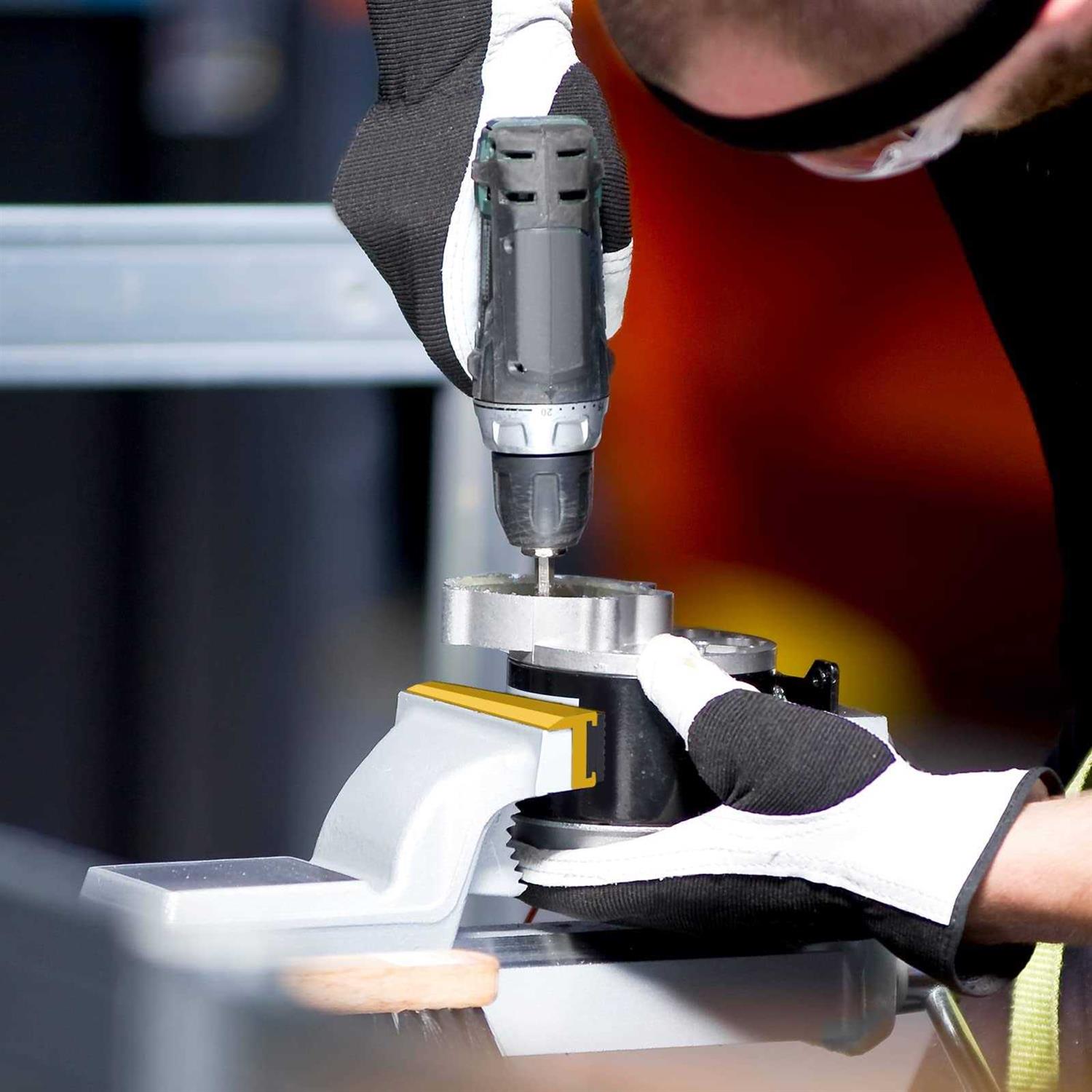 TRISENSE 6 Vise Jaws with Strong Magnetic Universal Soft Vice Jaws Pads Covers - MT - Mrs Treak