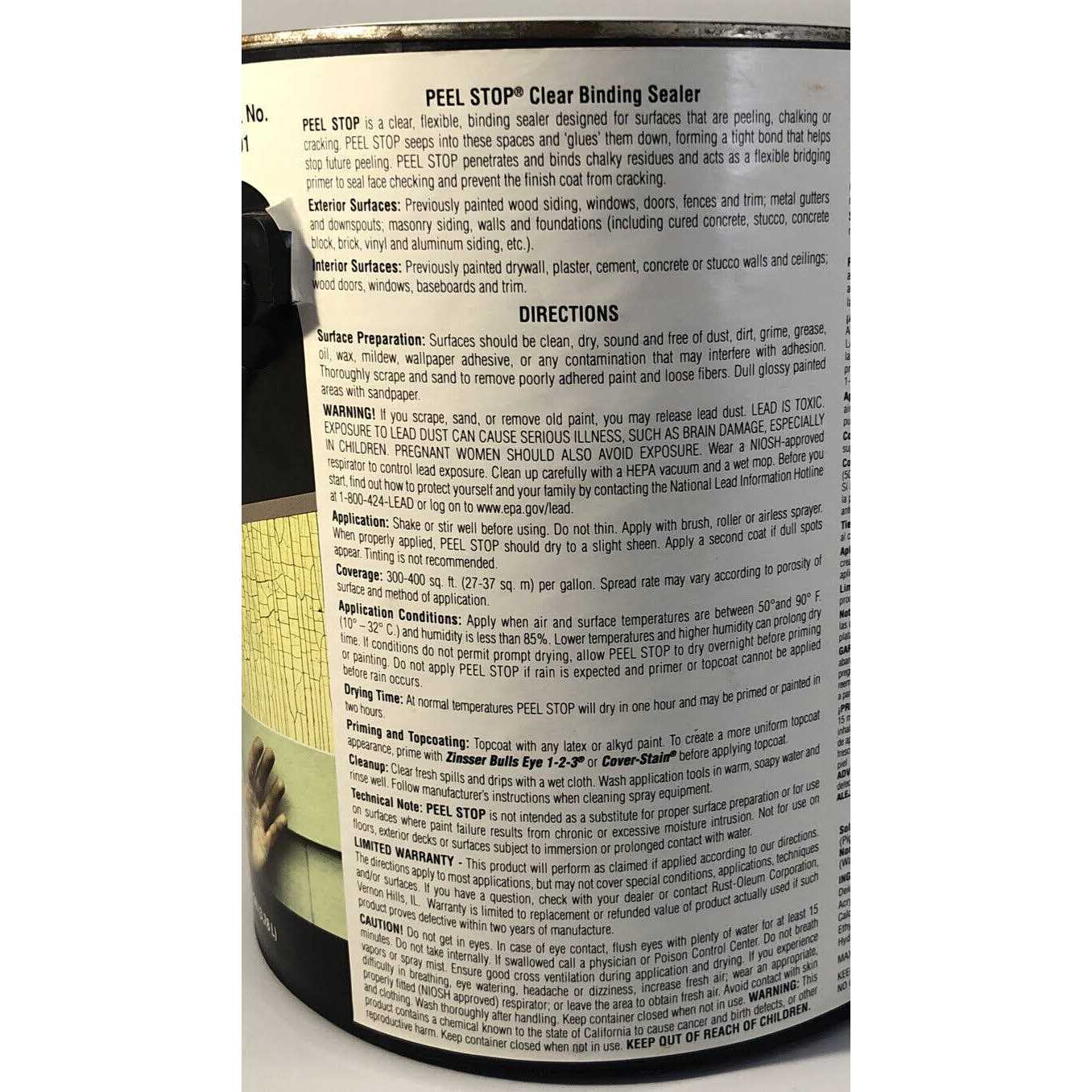 Zinsser 5 gal Waterbourne Dryfall Coating - MT - Mrs Treak