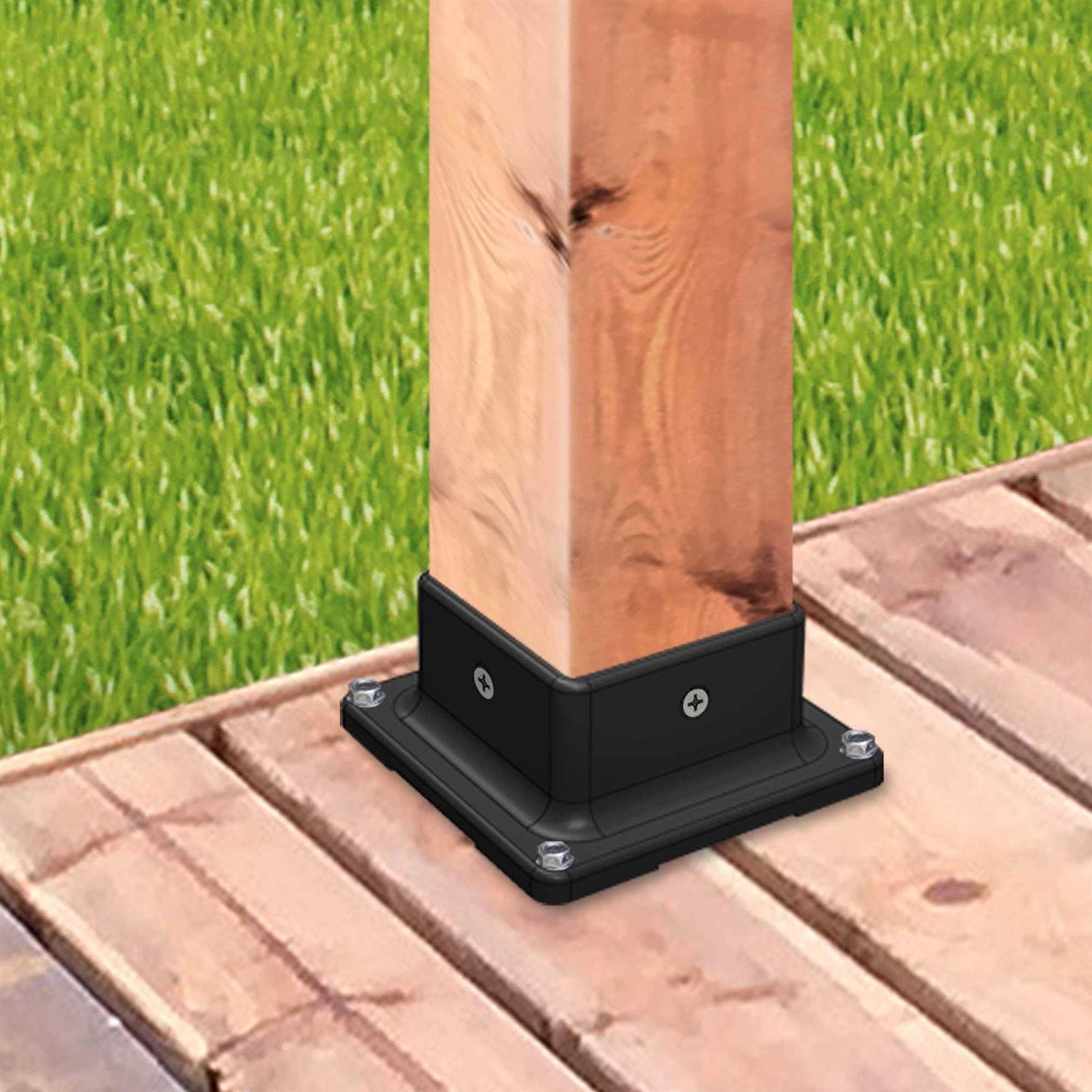 Nuvo Iron NYS30B Yard and Lawn Spike with In-Ground Post Support - MT - Mrs Treak