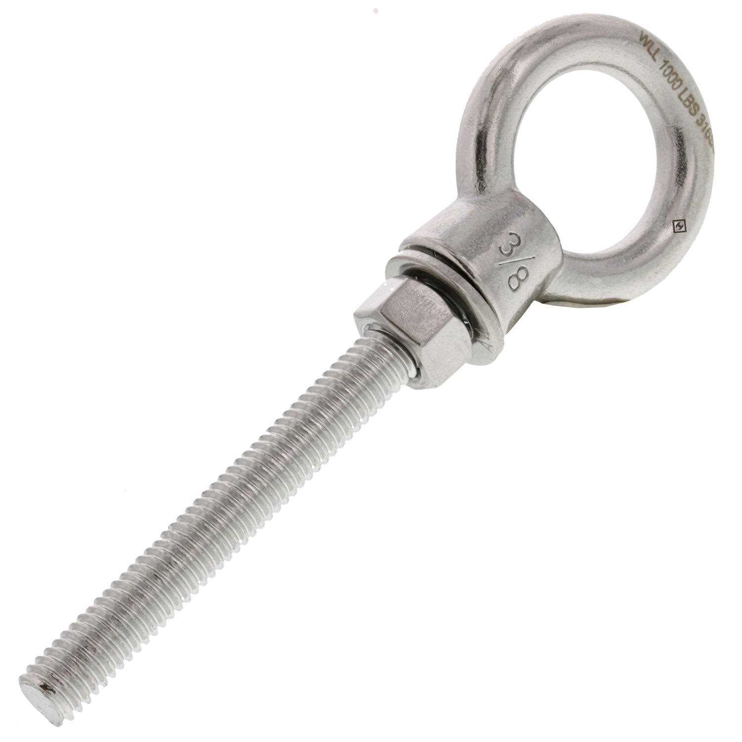 Stainless Steel Shoulder Eye Bolt - MT - Mrs Treak