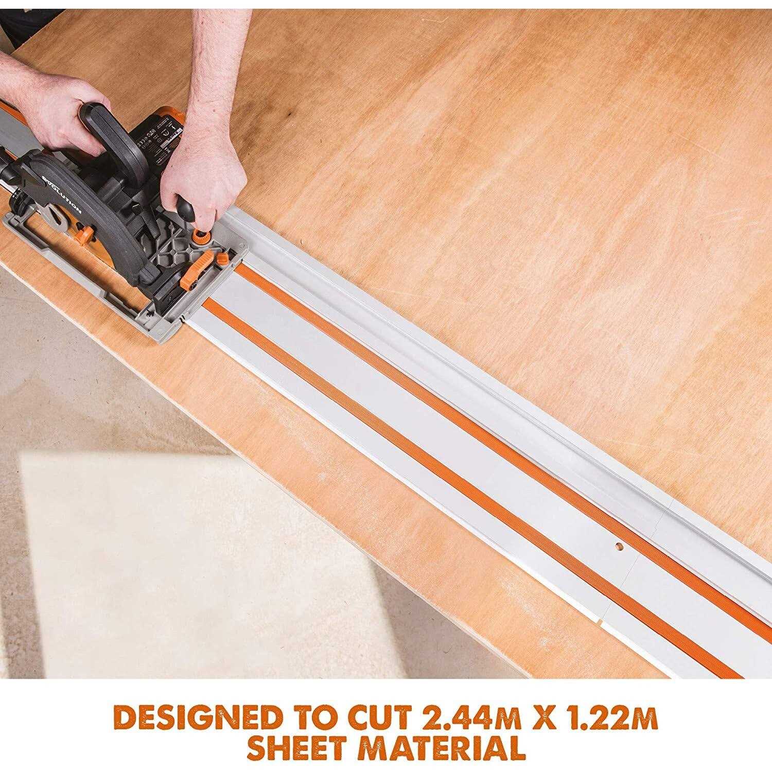 Evolution Power Tools RAGE4 7-1/4-Inch Tct Multipurpose Cutting Chop Saw - MT - Mrs Treak