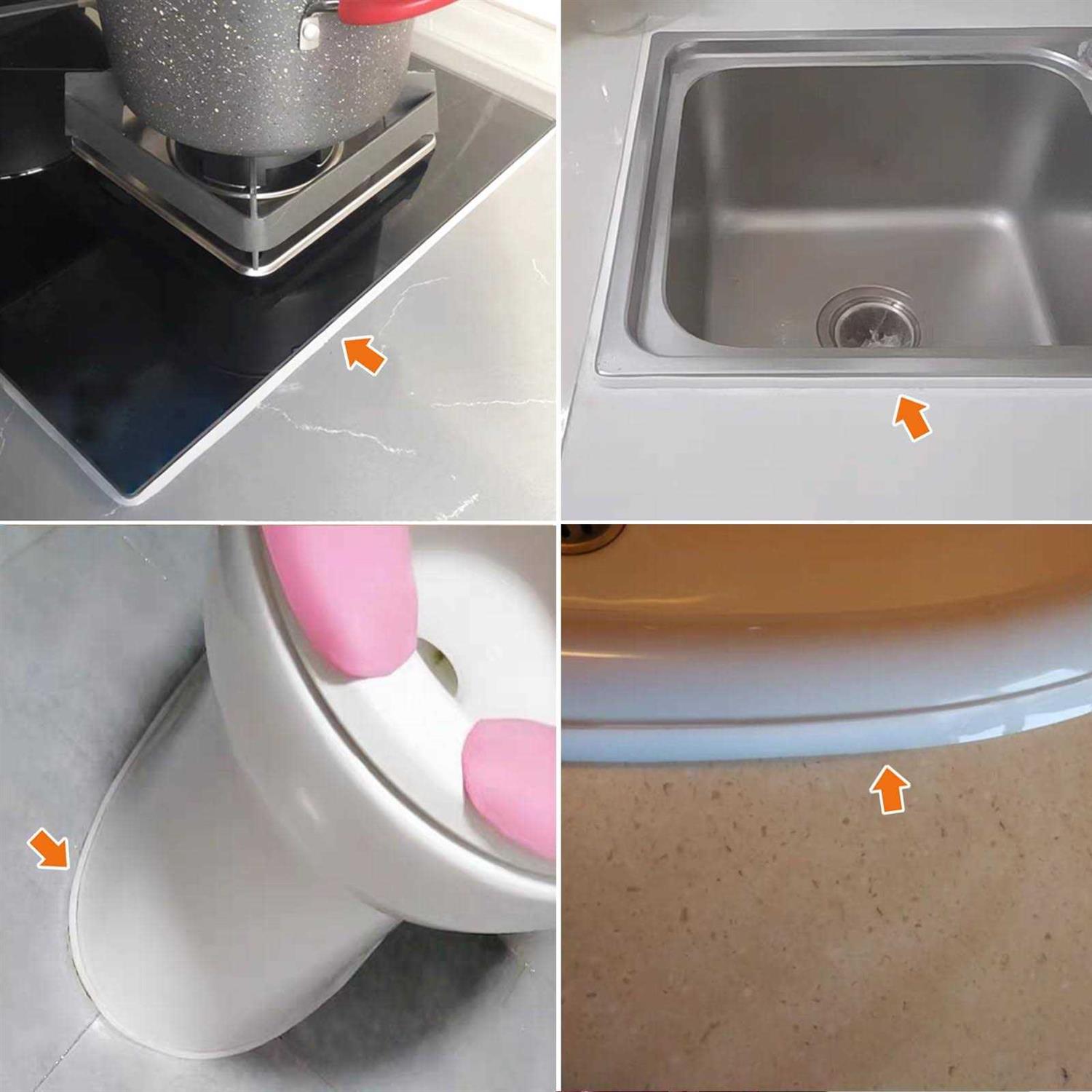 Wohous 3 Step Stool Folding Step Ladder for Adult White Anti-Slip Sturdy and Wide Pedal - MT - Mrs Treak