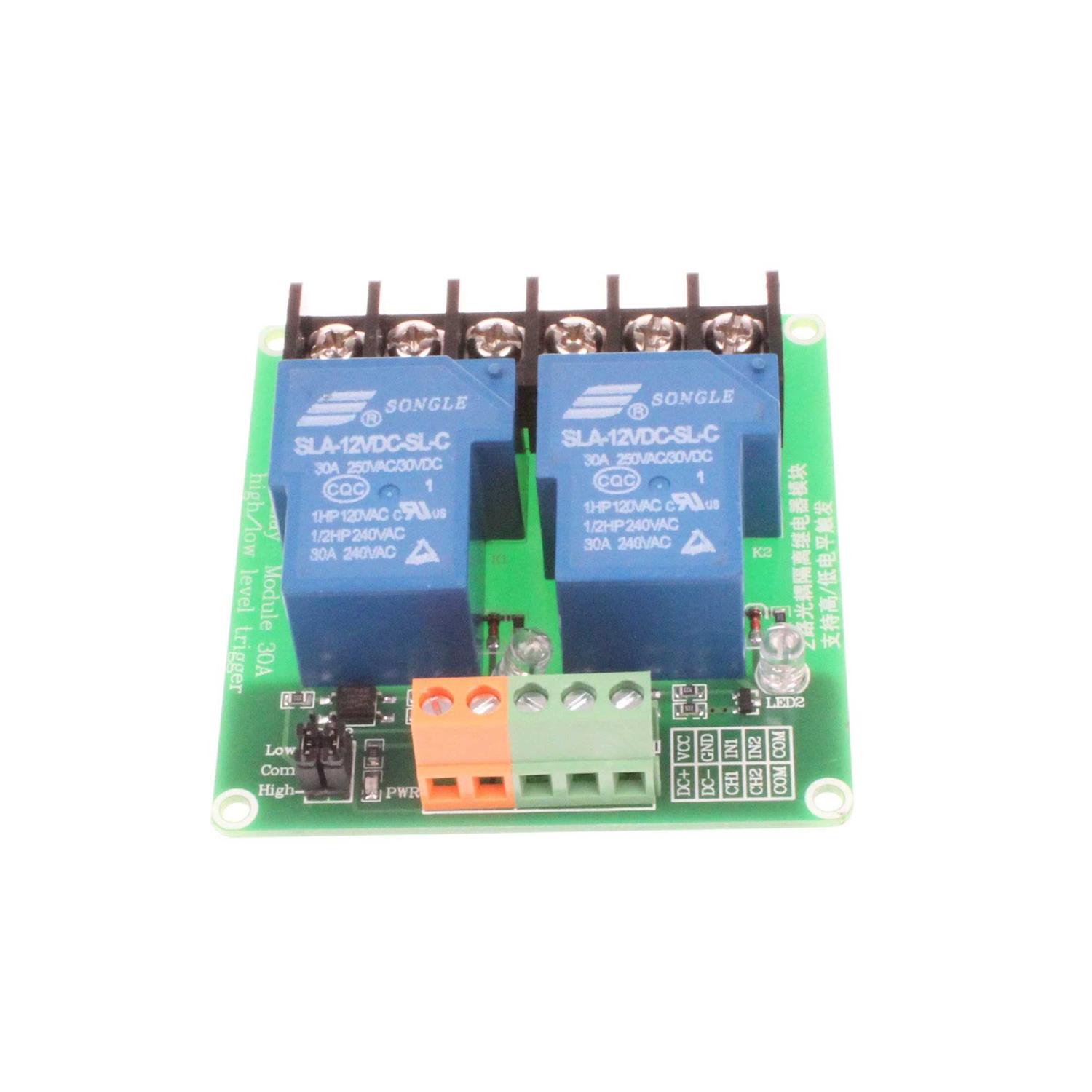Noyito 30a Channel Relay Module High Low Level Trigger with Optocoupler Isolation Load Dc 30v Ac 250v 30a for Plc Automation Equipment Control - MT - Mrs Treak