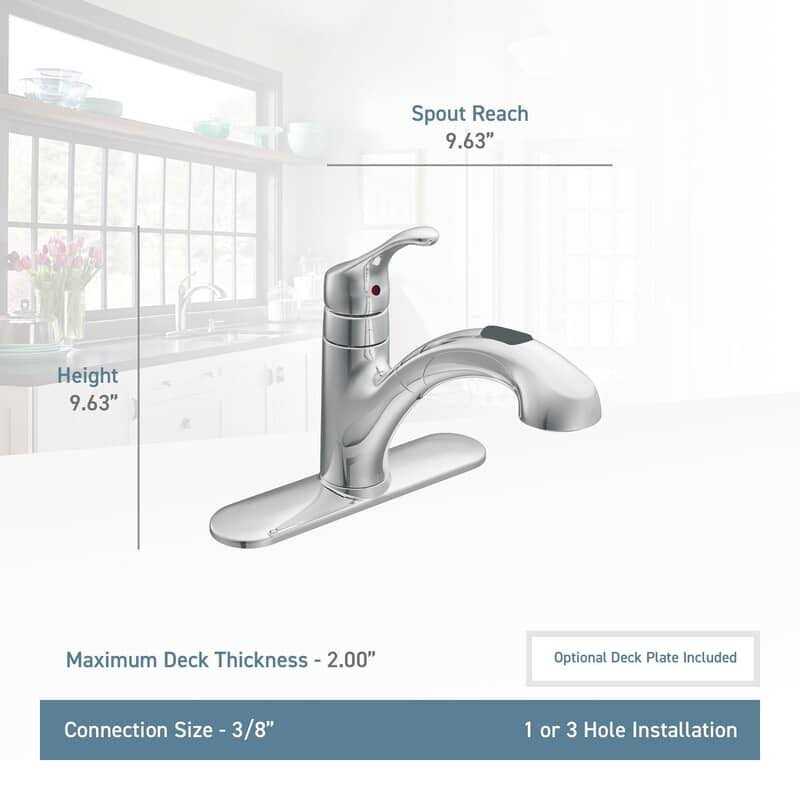 Moen Ca87011 Kleo Single Handle Kitchen Faucet - MT - Mrs Treak