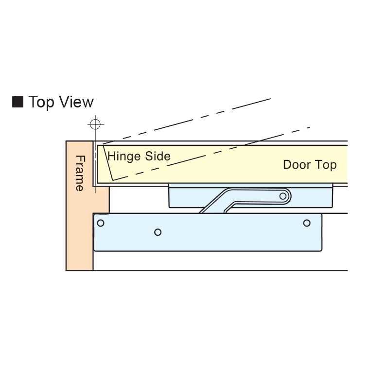 Sugatsune LDD-S Surface Mount Door Damper - MT - Mrs Treak