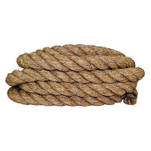 Twisted Manila Rope SGT Knots 3 Strand Natural Fiber Rope - MT - Mrs Treak