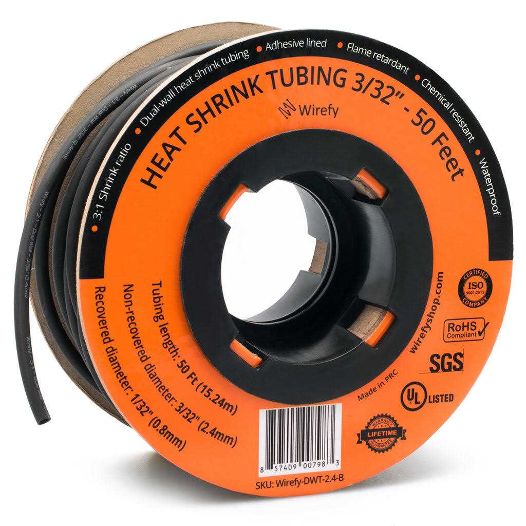 Wirefy Heat Shrink Tubing 3:1 Ratio - MT - Mrs Treak