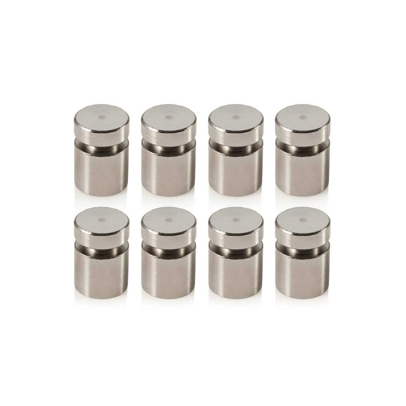 Quartet Set Glass Board Mounting Hardware Polished - MT - Mrs Treak