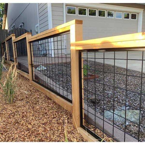 Wild Hog 36 in. x Black Metal Railing Panel - MT - Mrs Treak