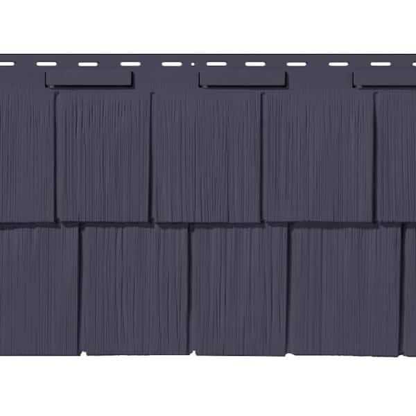 Novik Shake RS 14.5 in. x 48.75 in. Rough Sawn Shake Plastic Shake Vinyl Siding - MT - Mrs Treak