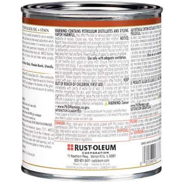 Watco Butcher Block Oil & Stain - MT - Mrs Treak