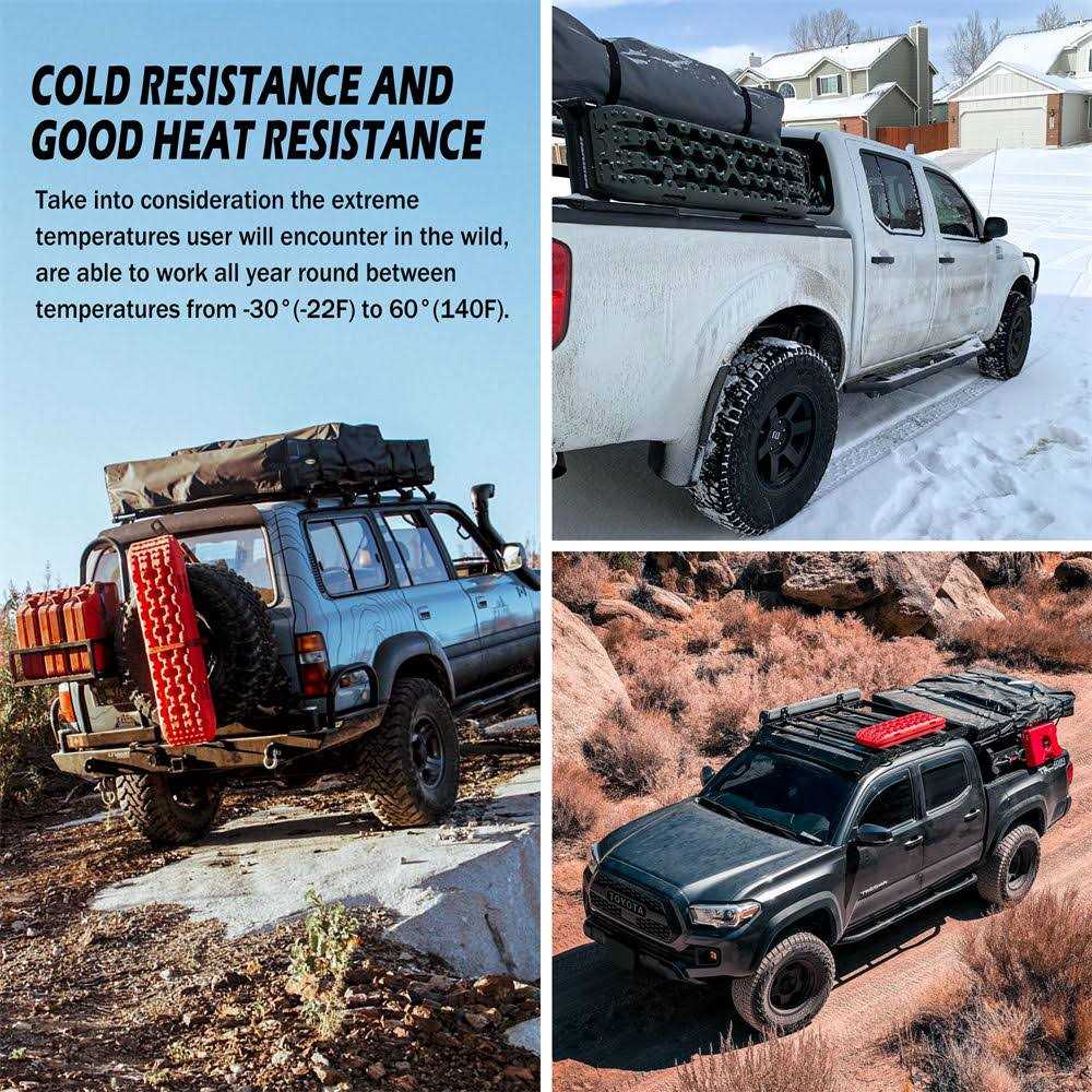 X-bull New Recovery Traction Tracks Sand Mud Snow Track Tire Ladder 4wd - MT - Mrs Treak