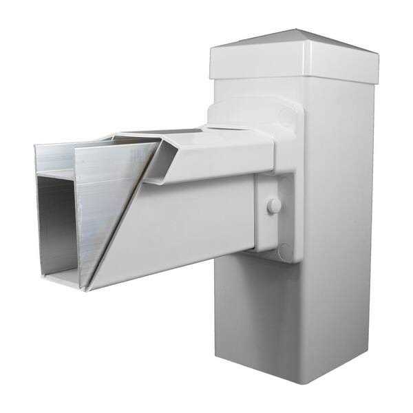 Weatherables 3.5 ft. H x White Vinyl Railing Kit - MT - Mrs Treak