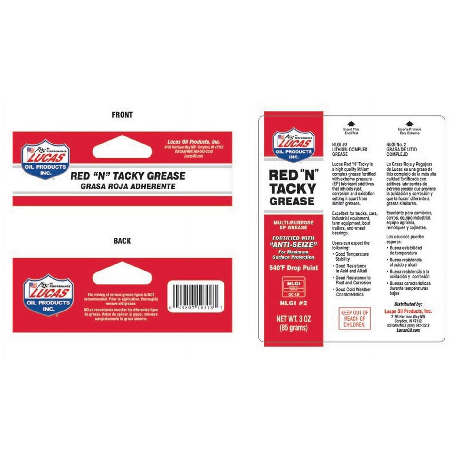Lucas Oil Marine Grease 10682 - MT - Mrs Treak