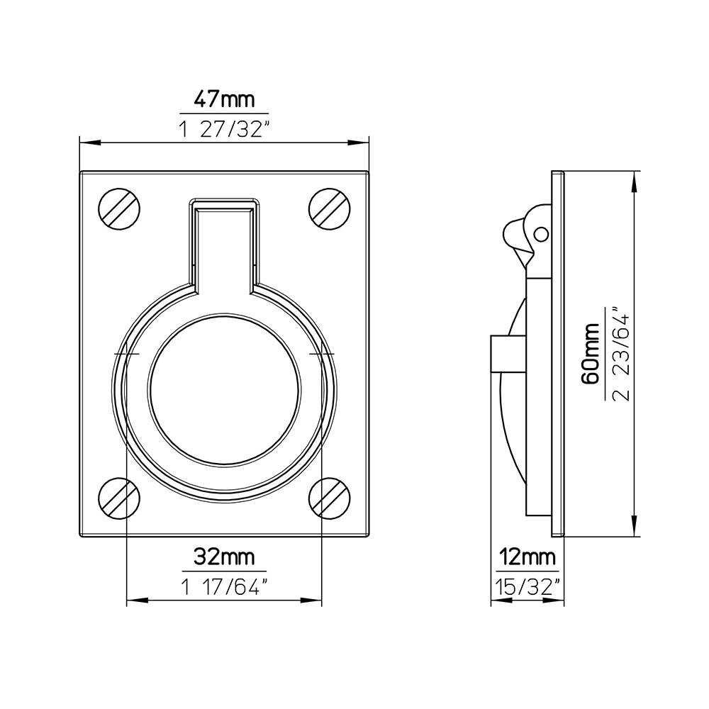 Siro Designs Industry Plus Knob with Backplate in Antique 2010-30ZN10 - MT - Mrs Treak