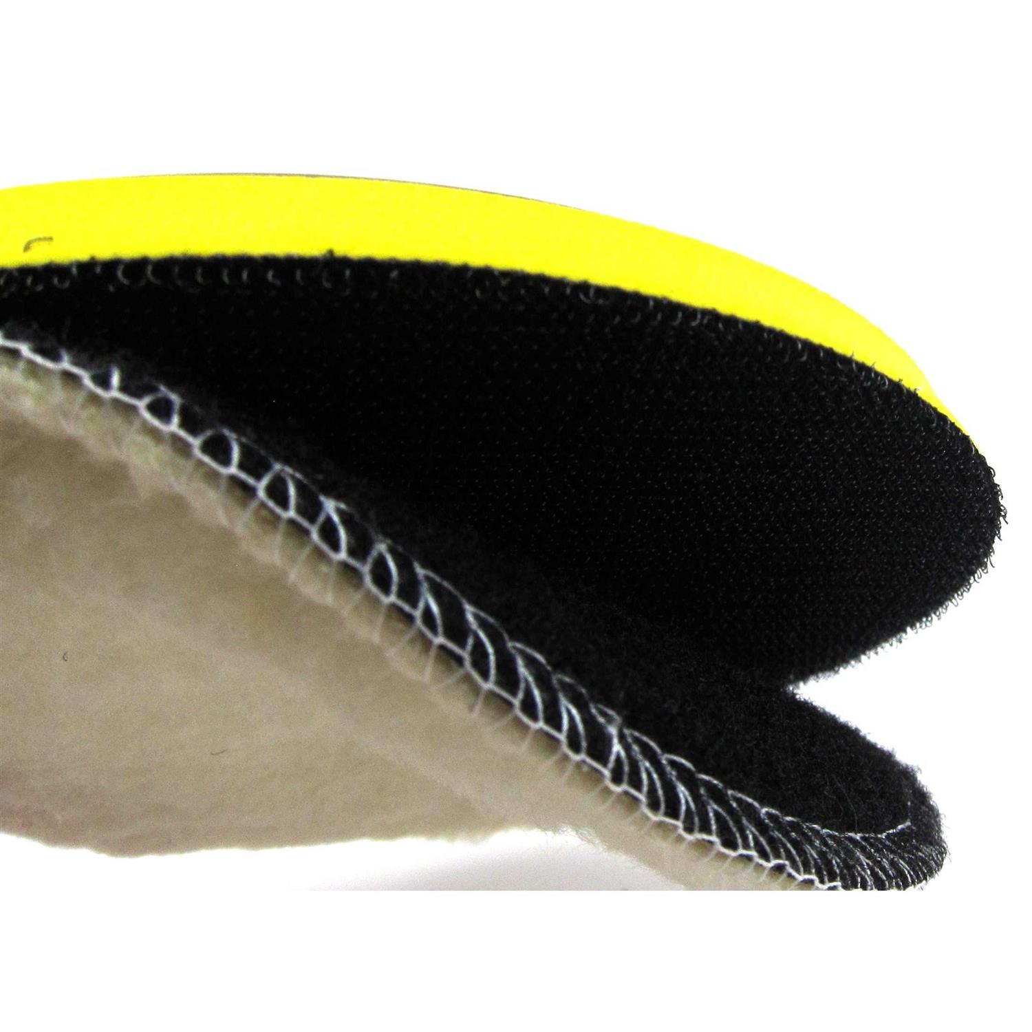 Elitexion Backing Plate For Polishing Buffering Soft Wool With Hook And Loop Pad - MT - Mrs Treak