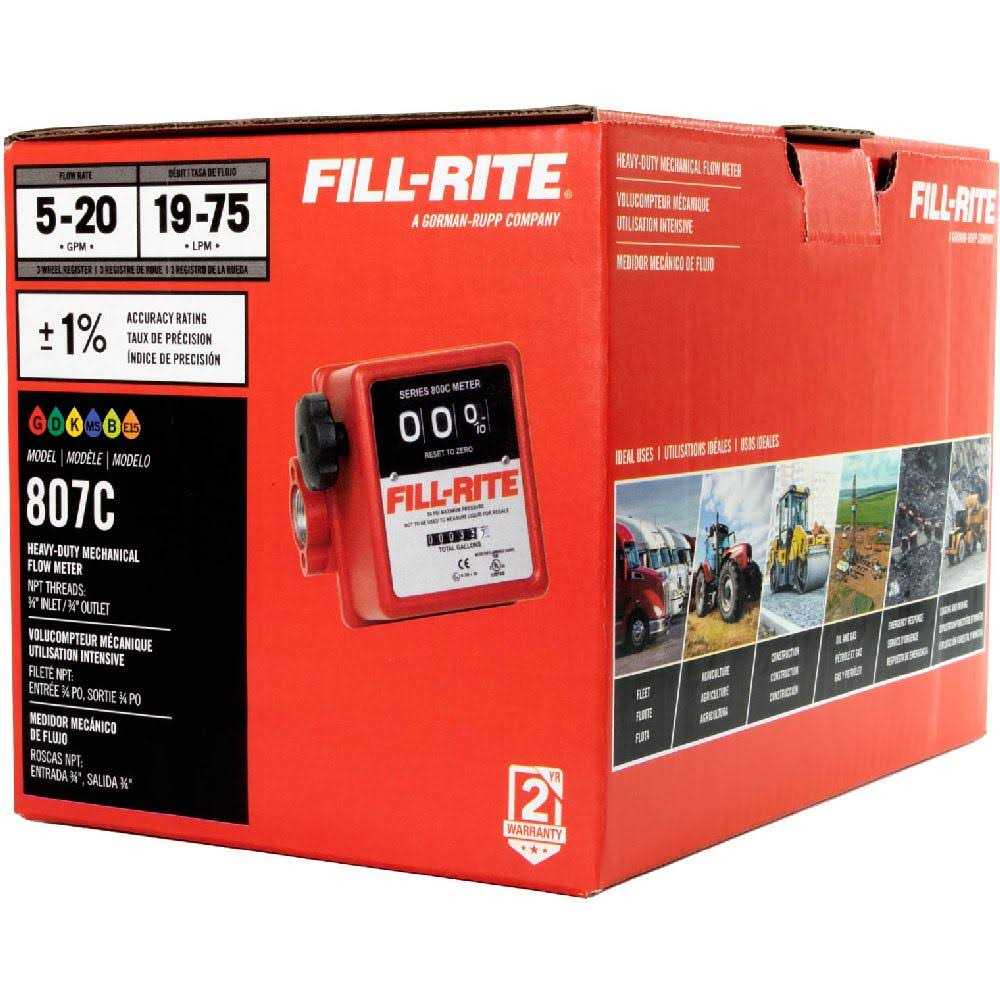 Fill-Rite 807C Meter - MT - Mrs Treak